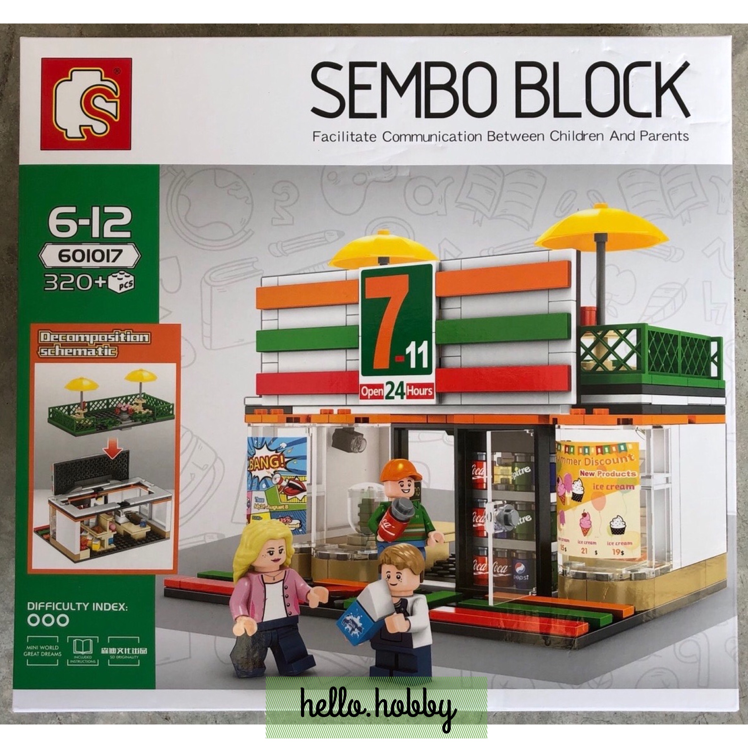 Sembo Block - 601017 7-11 320pcs