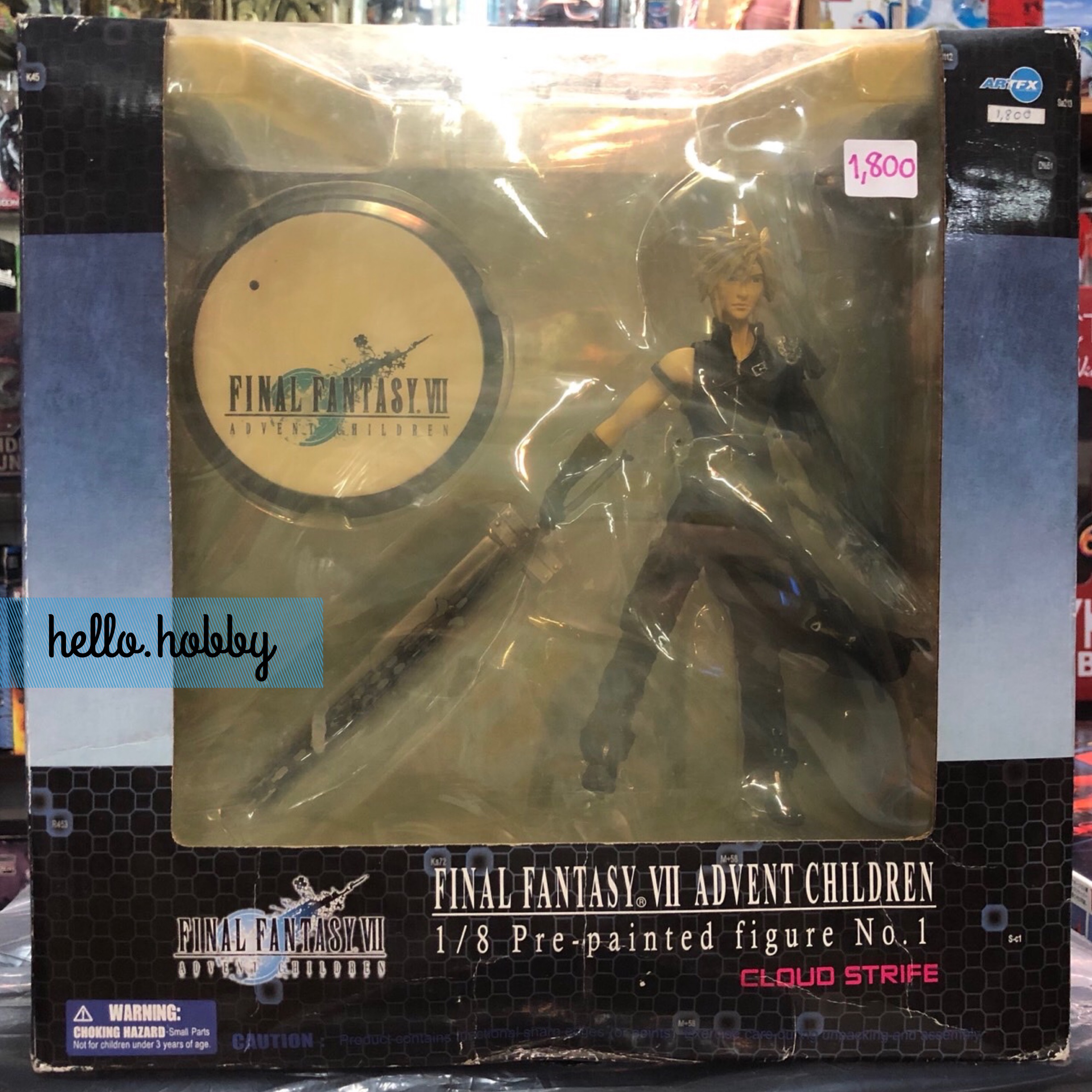 Final Fantasy Vll Advent Children ARTFX Cloud Strife 1/8 Pre-Painted Figure No.1 by Kotobukiya