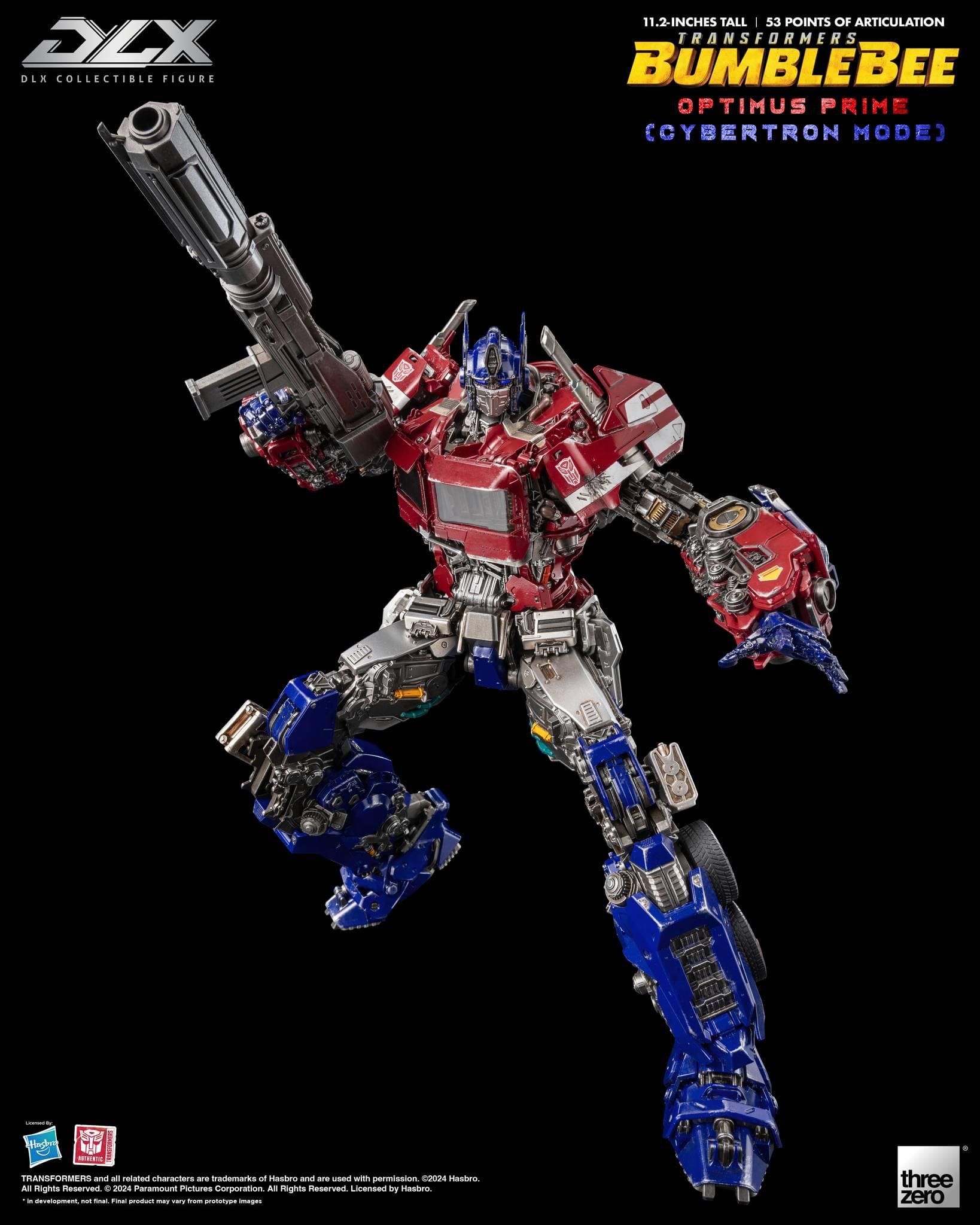 Pre-order : Transformers: Bumblebee DLX Optimus Prime (Cybertron Mode) by ThreeZero