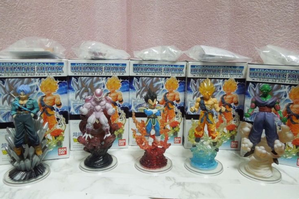 Dragon Ball Z Ultimate Spark by Bandai (Set of 5)