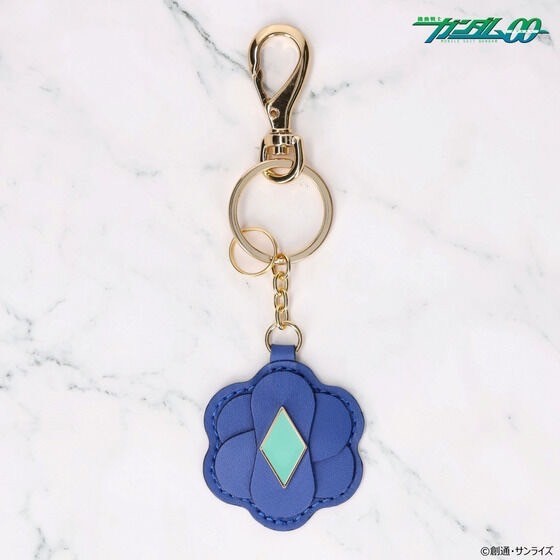 PRE-ORDER : Mobile Suit Gundam 00 Leather Accessories・Scarf Items Key Charm (4 types in total)