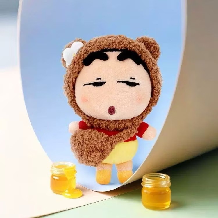 Crayon Shinchan - Cosmetic Zoo Series Plush Keychain by Youmai