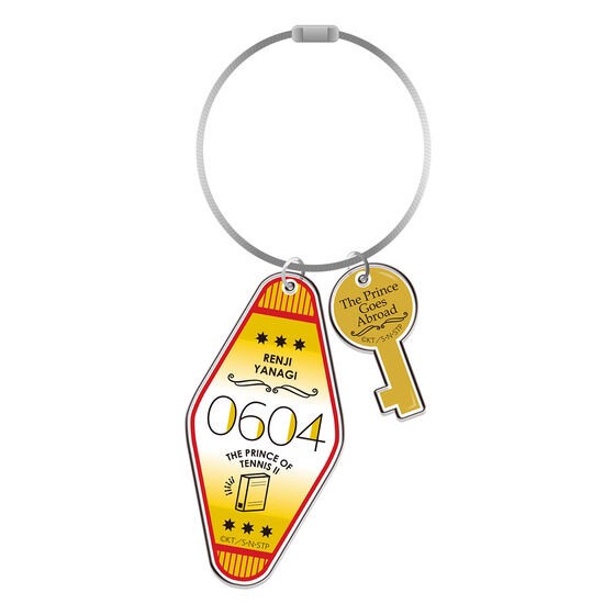 PRE-ORDER : The Prince of Tennis Abroad Room Keychain with Key Charm