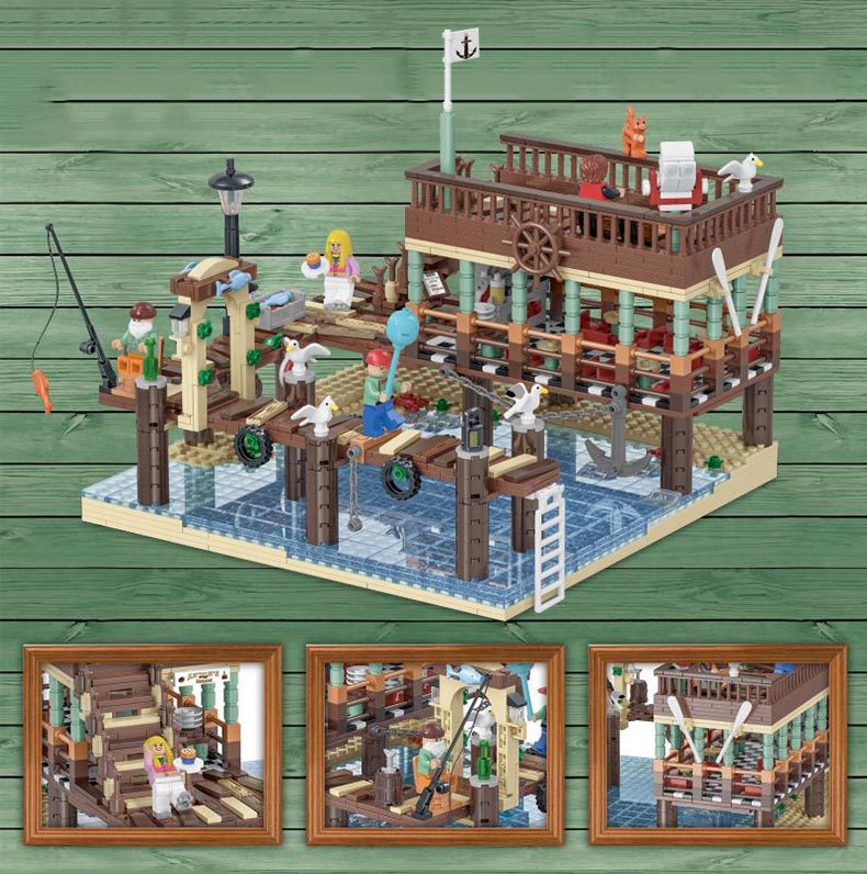 Urge ug 30101 Fish House Pier 1402pcs
