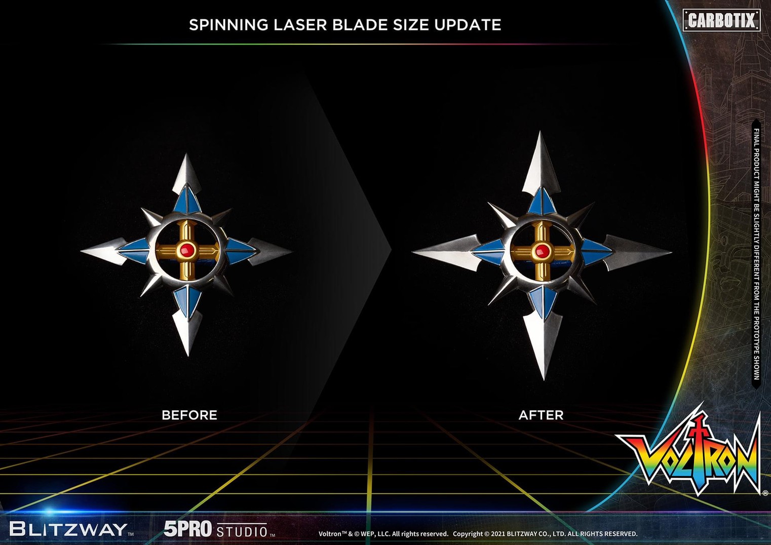 CARBOTIX Voltron by Blitzway x 5Pro Studio