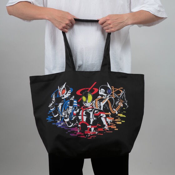 PRE-ORDER : Kamen Rider 555 (Faiz) Big Tote Bag [Collective Pattern]