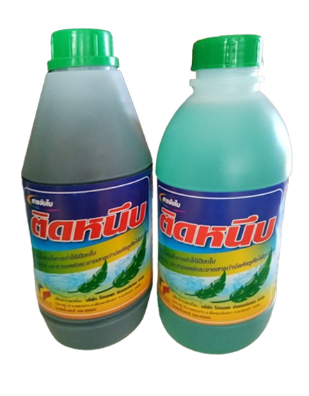 ติดหนึบ[Leaf Surfactant], 2L: สารจับใบ ช่วยเพิ่มประสิทธิภาพเเละลดการชะล้างให้กับปุ๋ยทางใบและสารเคมีป้องกันกำจัดโรคพืช เเละสารป้องกันกำจัดแมลงต่าง ๆโดยเฉพาะ