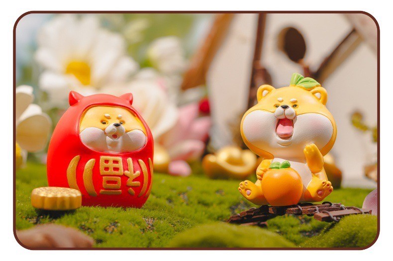 โมเดล ได้ 1 ตัว | Lucky Shiba Dog - More Than Billion Dollars Series by Romantic Light