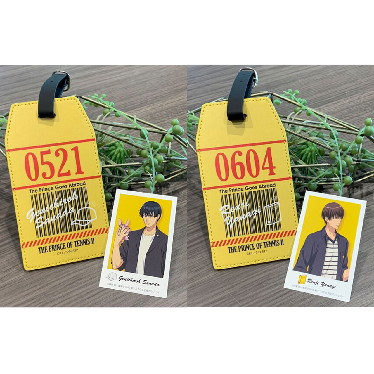 PRE-ORDER : The Prince of Tennis Abroad Luggage Tag with Illustration Sheet