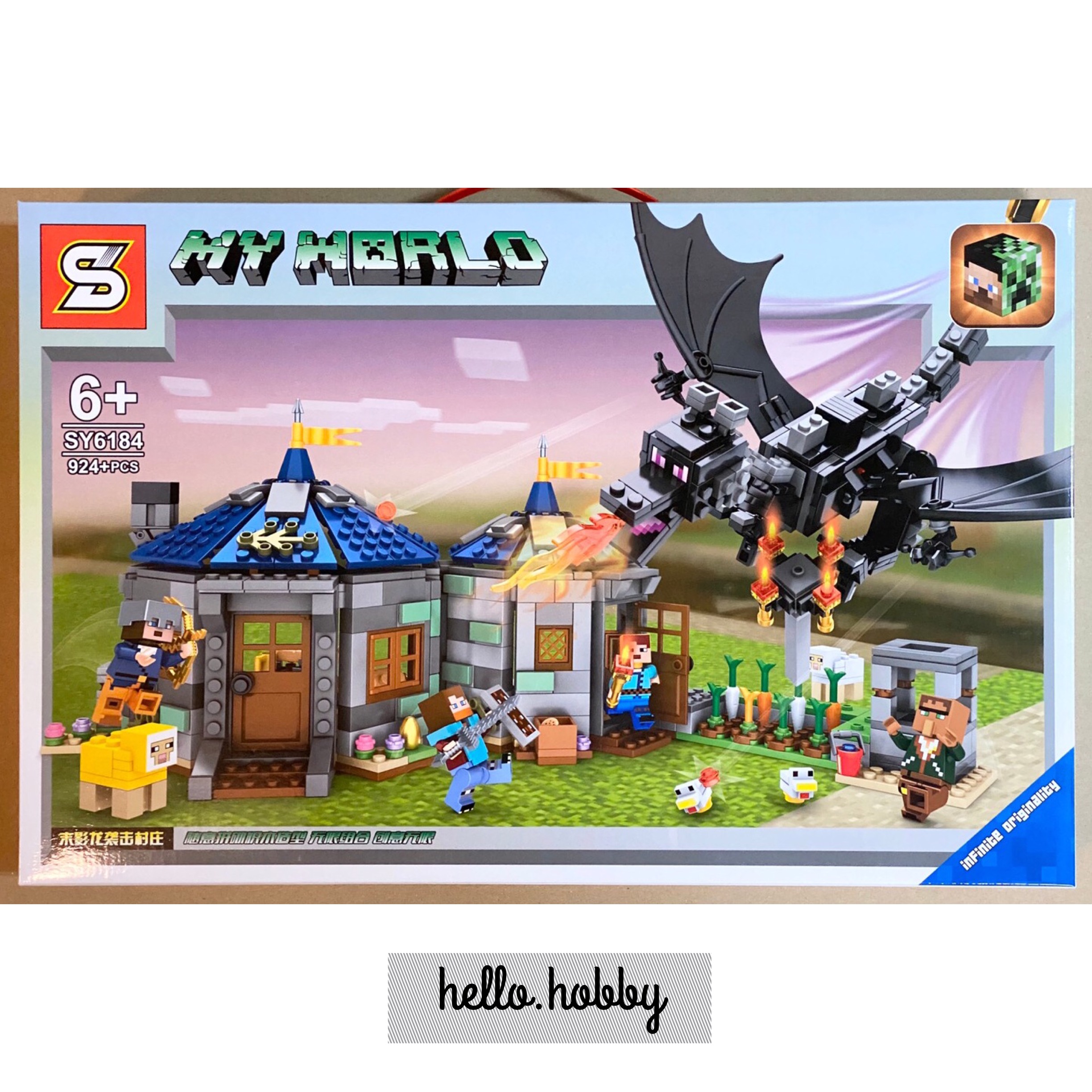 Sy 6184 Minecraft 924pcs