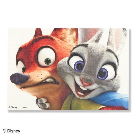 PRE-ORDER : Zootopia Canvas Style Postcard (10 types in total) (Random)
