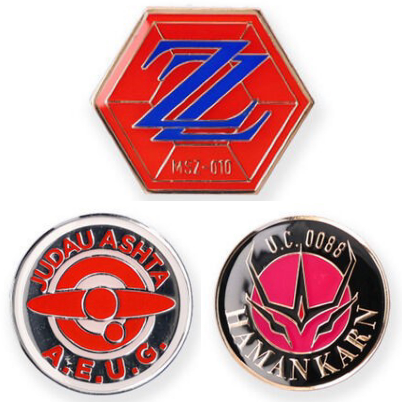 PRE-ORDER : STRICT-G "Mobile Suit Gundam ZZ" Pins