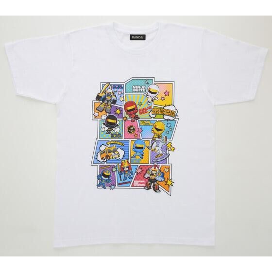 PRE-ORDER : Ninja Sentai Kakuranger Deformed T-shirt