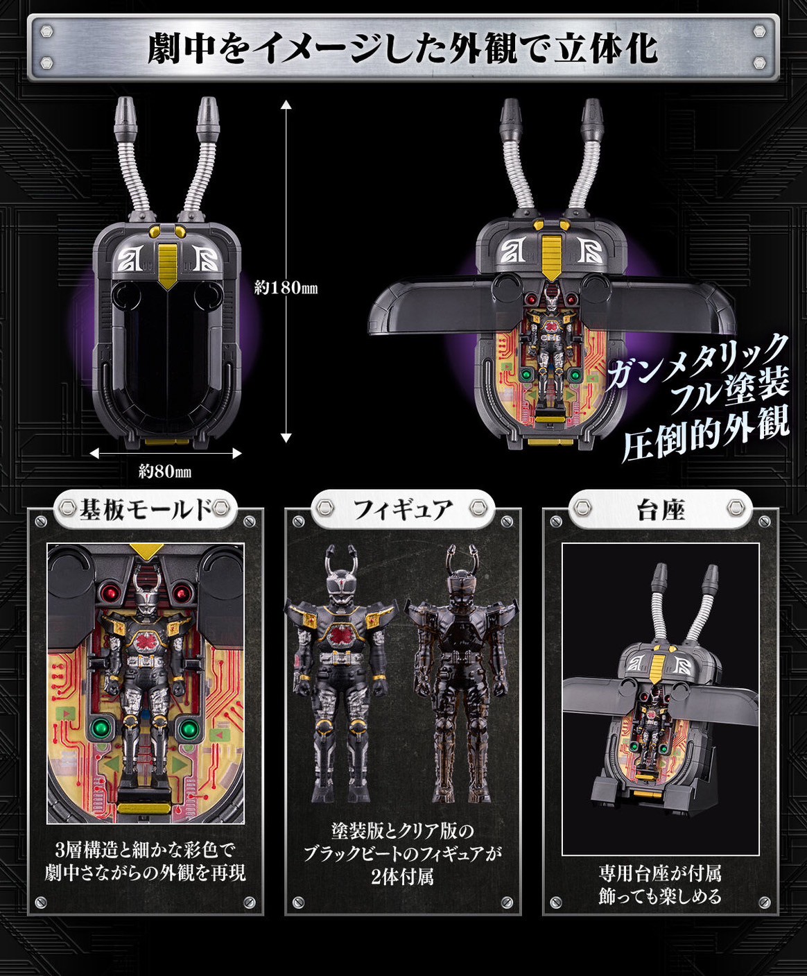 PRE-ORDER : Black Commander & Jamming Magnum Set 30th ANNIVERSARY EDITION