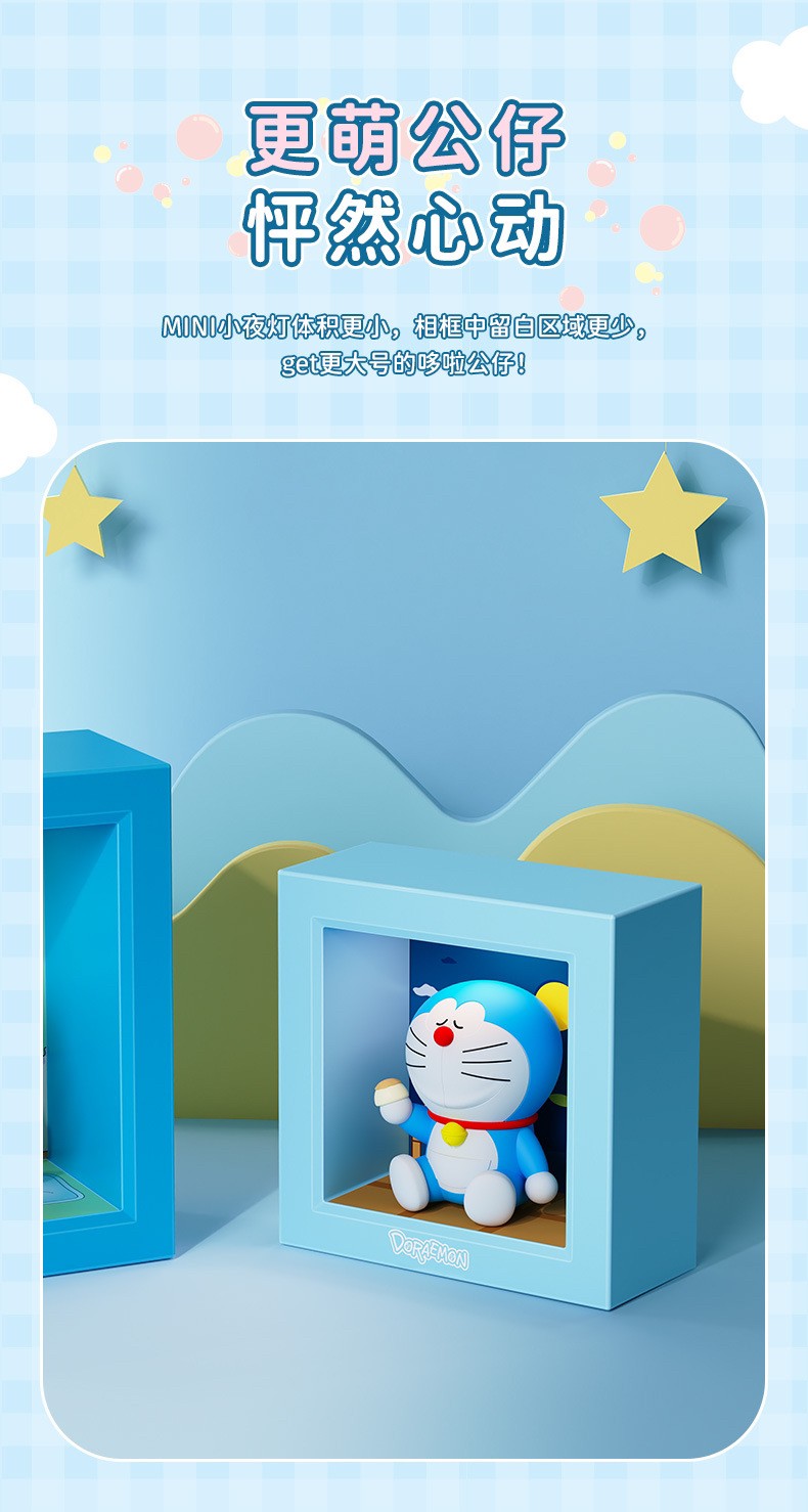 โคมไฟ โดเรม่อน ลิขสิทธิ์แท้ Doraemon Mini Photo Frame Night Light