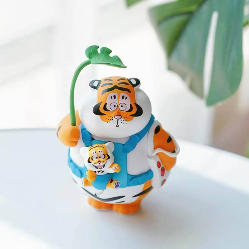 โมเดลได้ 1 ตัว | Panghu I,m Not Fat Tiger - Father & Stubborn Son Series by Funism