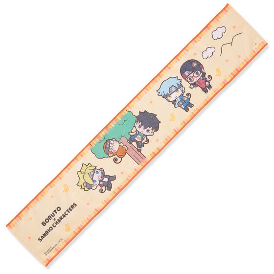 PRE-ORDER : NARUTO x Sanrio Characters Muffler Towel All 4 types