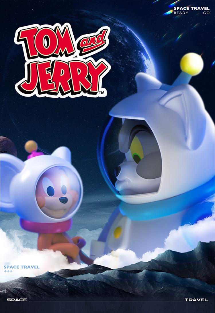 Blind Box - Tom and Jerry - Space Travel Series by 52toys (Set of 6+1 secret)