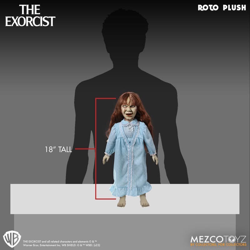 Pre-order : MDS Roto Plush THE EXORCIST by Mezco Toyz
