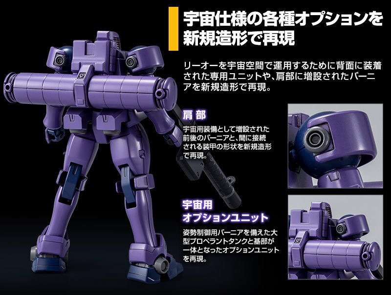 PRE-ORDER :HG 1/144 LEO (SPACE TYPE) PLASTIC MODEL