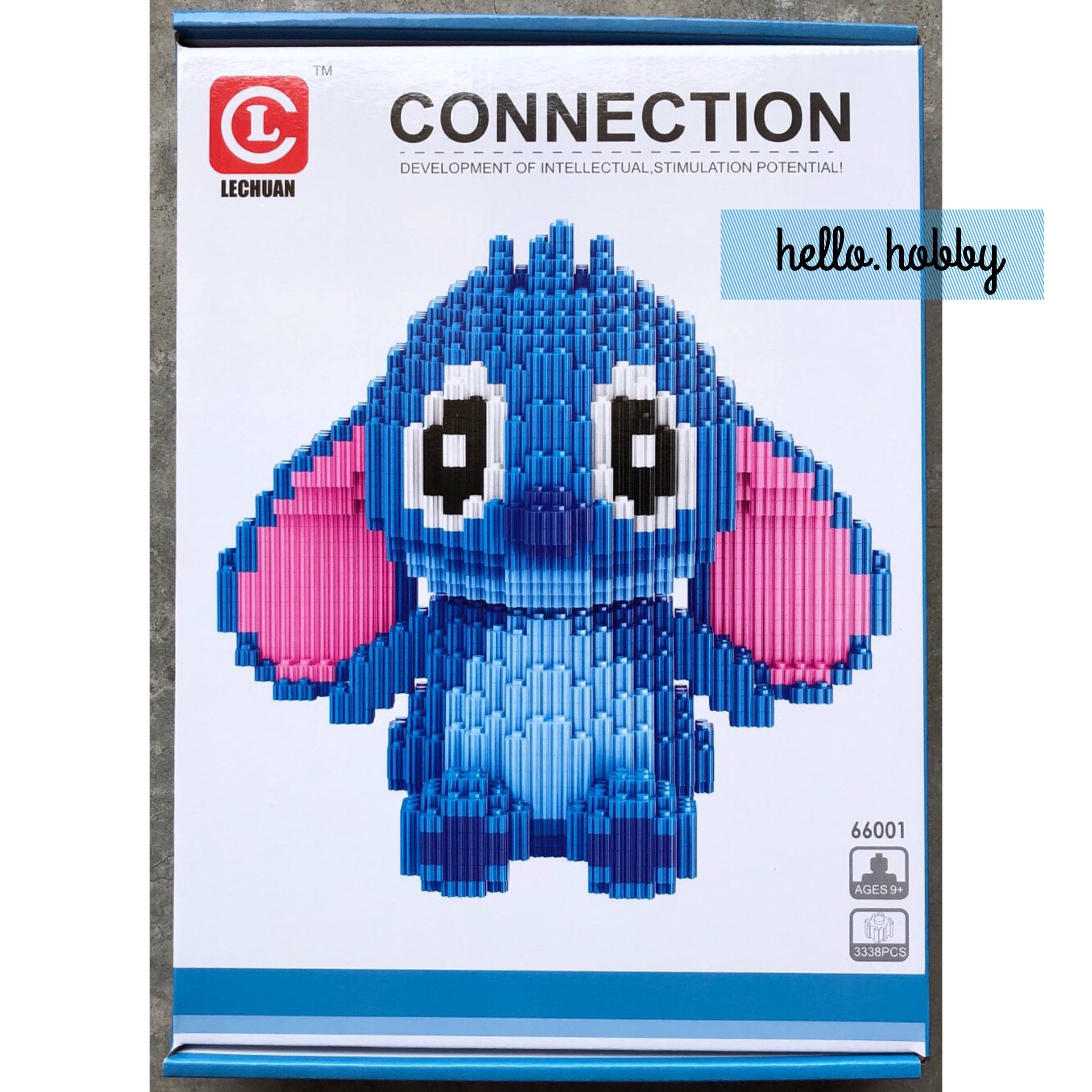 Lechuan 66001 Disney Lilo & Stitch - Stitch 3338pcs