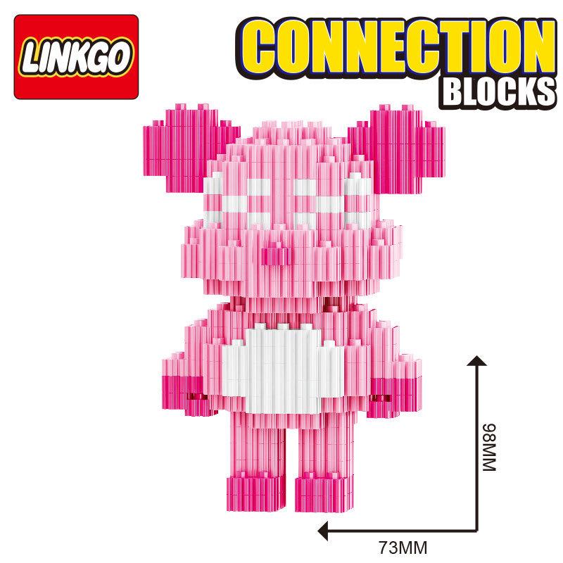 Linkgo 68486-68493 Bearbrick