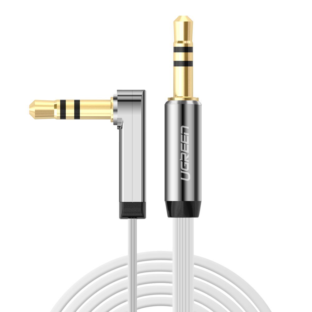 ugreen สาย aux คุณภาพดีสีขาว ความยาว 50,100,150ซม.