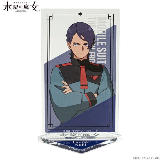 PRE-ORDER : Mobile Suit Gundam The Witch from Mercury Character Design Second Acrylic Stand (5 types in total)