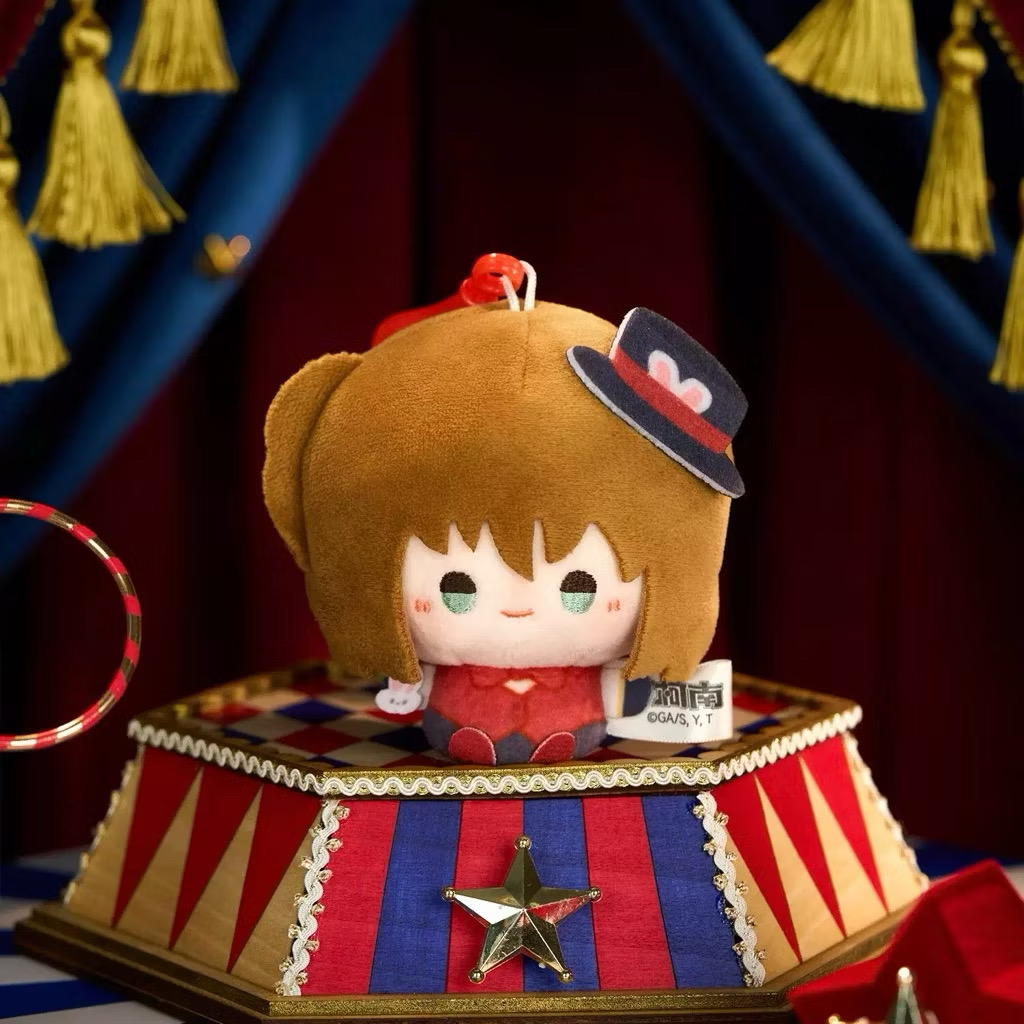 ตุ๊กตาพวงกุญแจ MINIDOLL - Detective Conan - Magic Stage Series - Round Keychain Plush Toy by SCLA