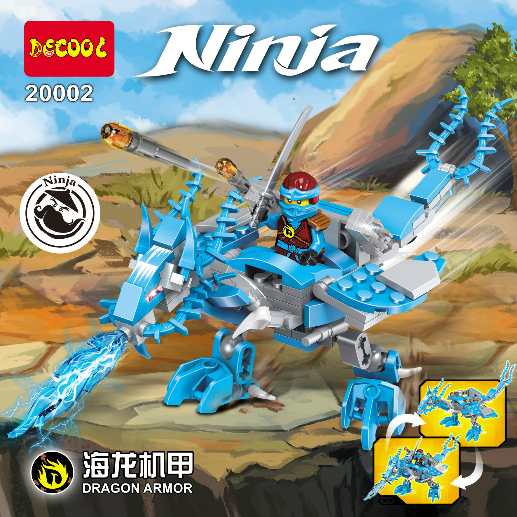 Decool 20002-20007 Ninjago