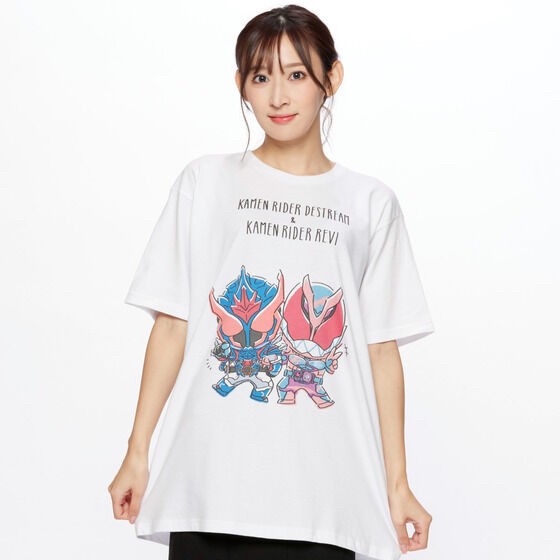 PRE-ORDER : Kamen Rider Revice Deformed T-shirt Two-shot Pattern Second Edition