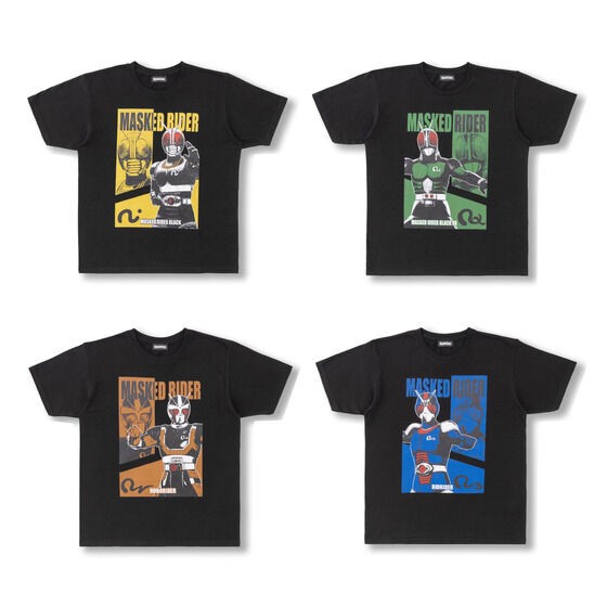 PRE-ORDER : Kamen Rider Showa Series Design T-shirt