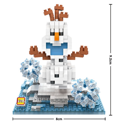 LOZ 9497-9500 Frozen