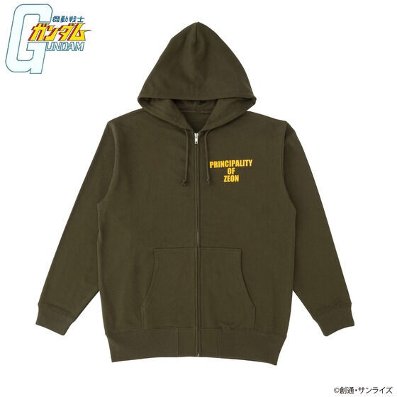 PRE-ORDER : Mobile Suit Gundam Mark Basic Line Zip Hoodie