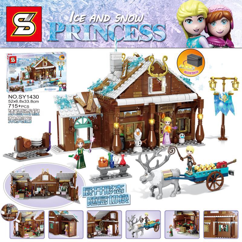 Sy 1430 Disney Frozen Ice and Snow Princess 715pcs
