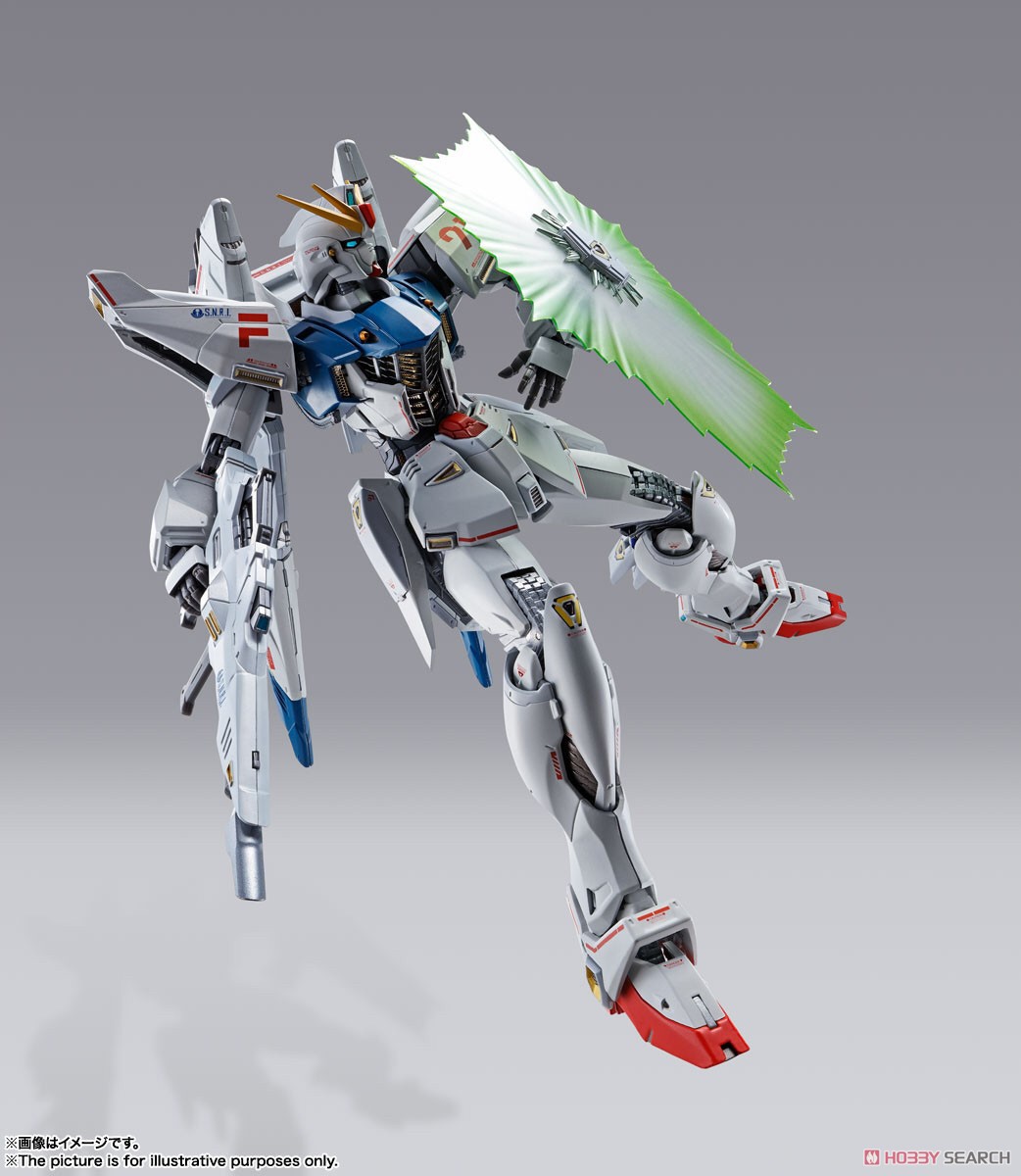 GUNDAM - Metal Build - Gundam F91 Chronicle White Ver. by Bandai