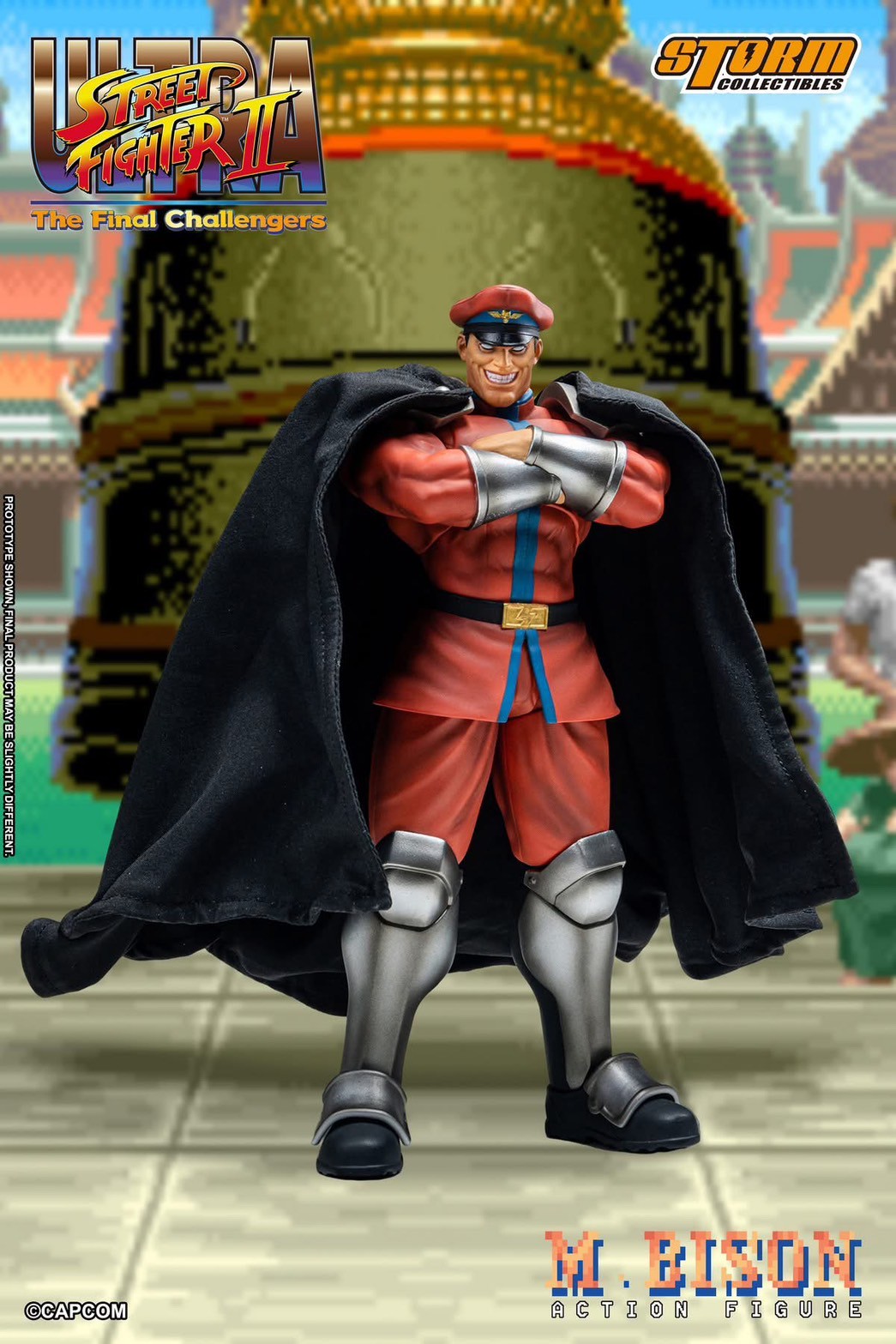 Pre-order : Ultra Street Fighter II: The Final Challengers M. Bison by Storm Collectibles