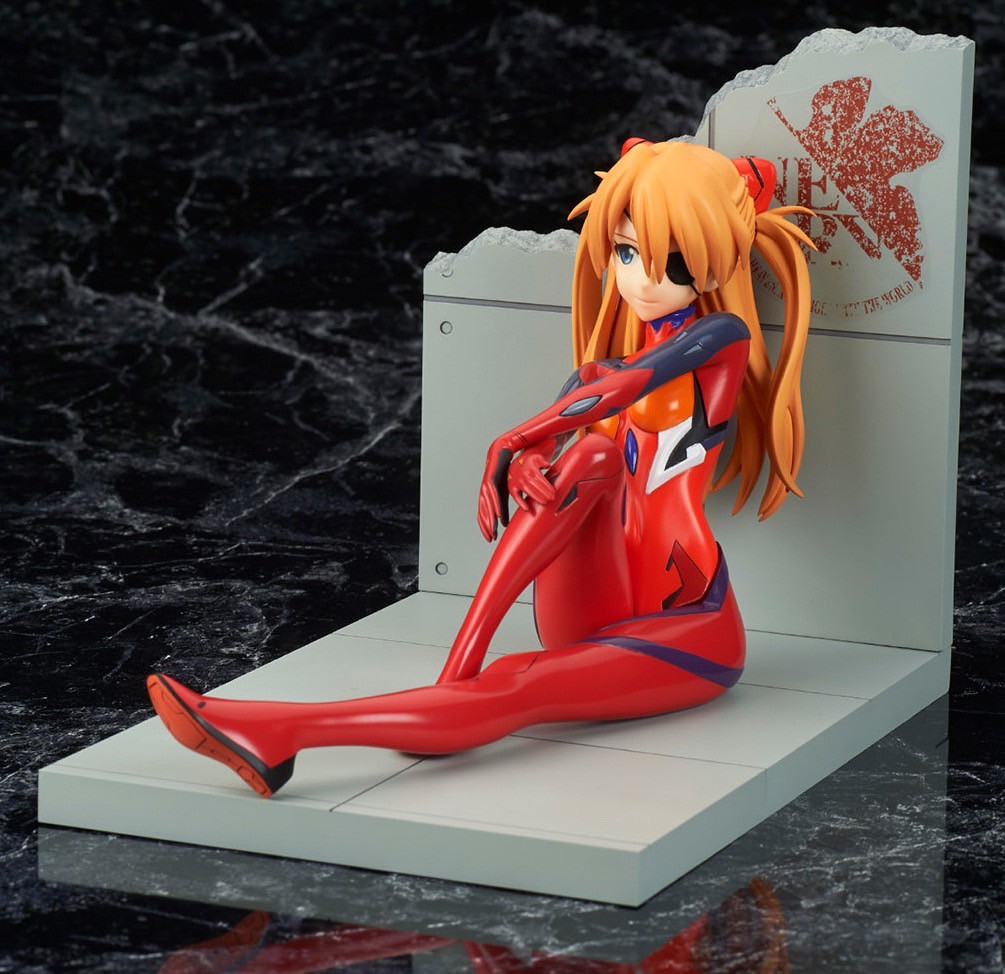 Pre-order : 1/7 Rebuild of Evangelion: Asuka Shikinami Langley Plugsuit Ver. / Rei Ayanami (tentative name) Plugsuit Ver. New Theatrical Color by BellFine (Reissue)
