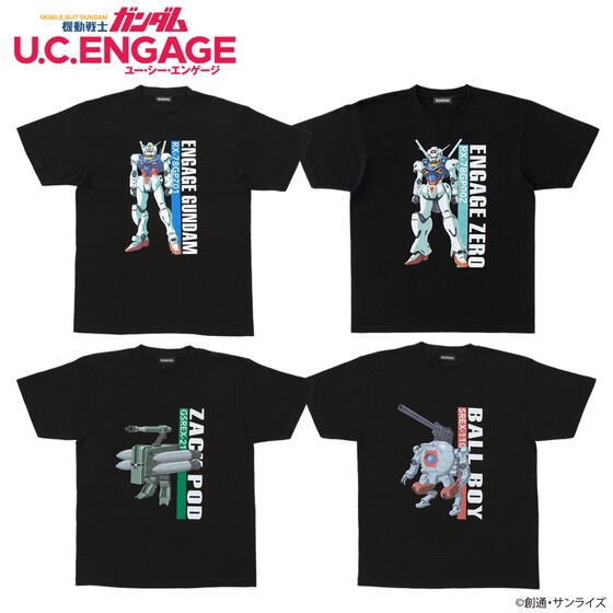 PRE-ORDER : Mobile Suit Gundam U.C.ENGAGE Full Color T-shirt
