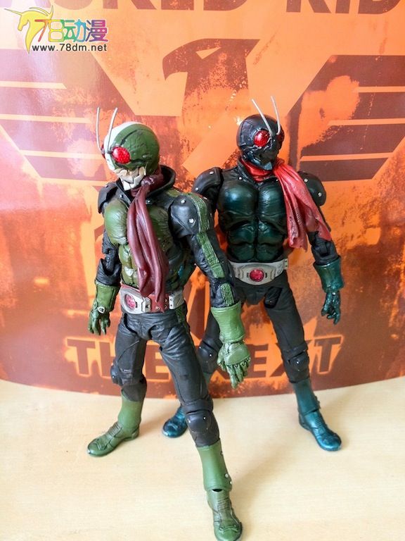S.I.C Movie Realization Masked Rider 1&2 The Next by Bandai