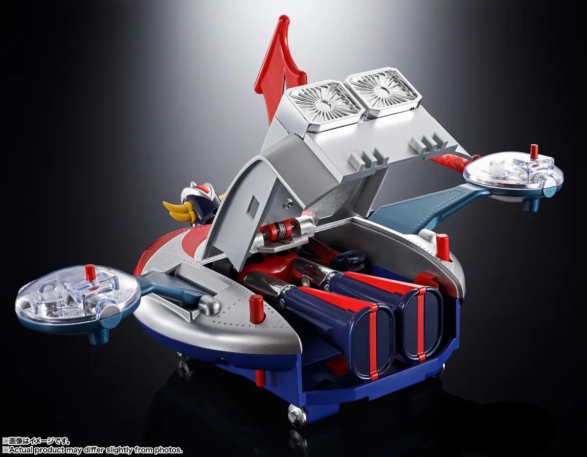 CHOGOKIN - Deluxe Grendizer & UFO Spazer by Bandai