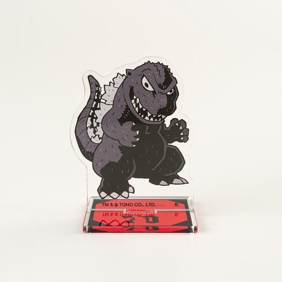 PRE-ORDER : Godzilla Deformed Acrylic Keychain / Stand (6 types)