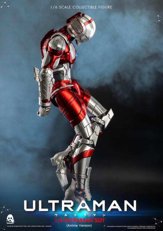 PRE-ORDER : Ultraman Suit (Anime Version) 1/6 Scale Collectible Figure By THREEZERO
