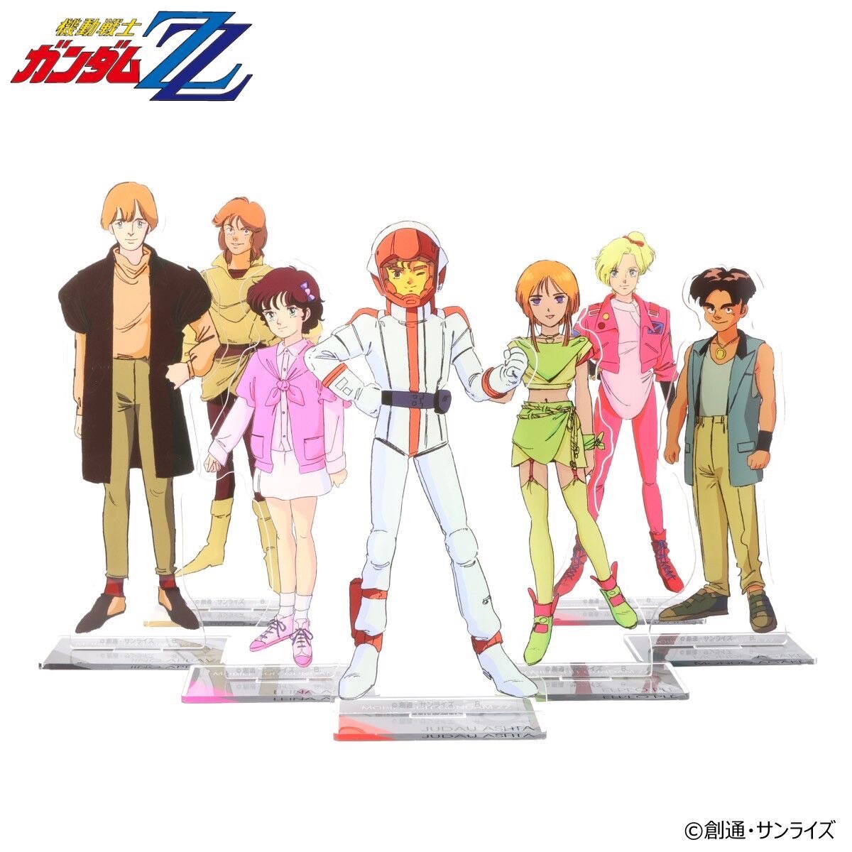 PRE-ORDER : Mobile Suit Gundam ZZ (Double Zeta) Acrylic Stand 2nd Edition (7 Types)