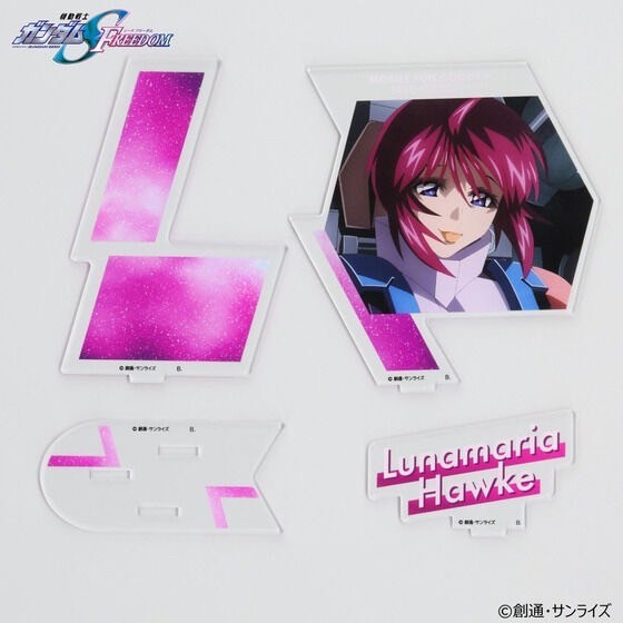 PRE-ORDER : Mobile Suit Gundam SEED FREEDOM Pair Acrylic Stand