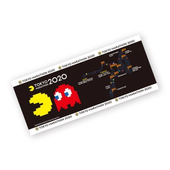 PRE-ORDER : Tokyo Marathon 2020 x Pac-Man Face Towel