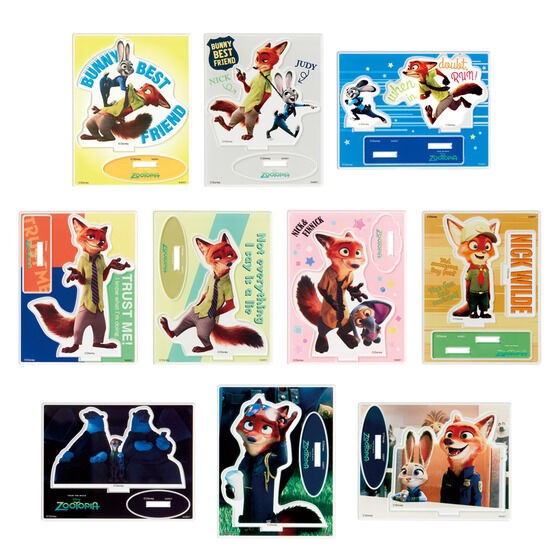 PRE-ORDER : Zootopia Acrylic Stand (10 types in total) (Random)