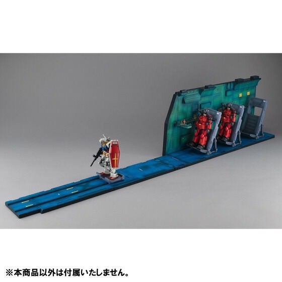PRE-ORDER : Realistic Model Series Mobile Suit Gundam (For 1/144 HG Series) White Base Catapult Deck ANIME EDITION