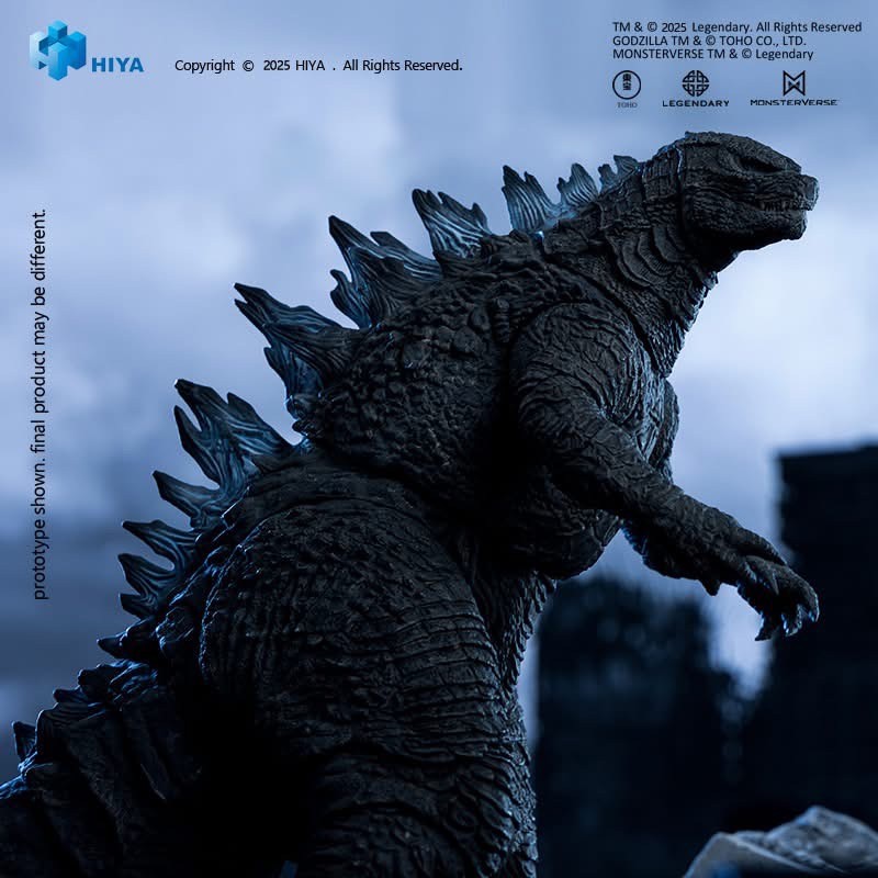 Pre-order : EXQUISITE BASIC Series Godzilla 2014 Translucent Ver. Action Figure by Hiya Toys