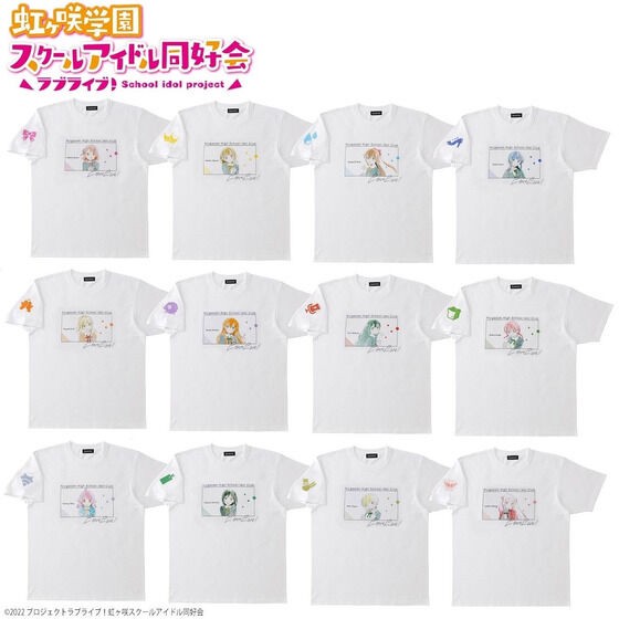 PRE-ORDER : Love Live! Nijigasaki High School Idol Club T-shirt TV Anime 2nd Season Ending